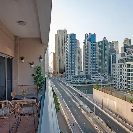 Classy 1-Bedroom Apartment In Dubai Marina With City Views! Esterno foto